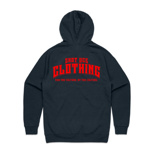 Shot Uce Navy Hoodie Thumbnail